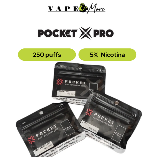 Pocket Pods compatibles con Juul